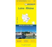 Collectif Michelin – Carte départementale Loire, Rhône – Échelle 1/150 000 – Broché