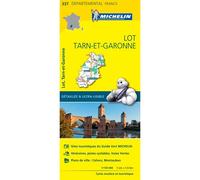 Carte Départementale Lot, Tarn-et-Garonne