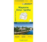Carte départementale n° 310 - Mayenne, Orne & Sarthe | Michelin