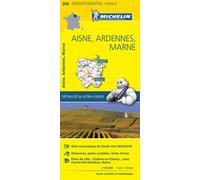 Carte départementale n° 306 - Aisne, Ardennes, Marne | Michelin