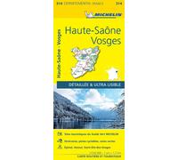 Carte départementale n° 314 - Haute-Saône & Vosges | Michelin
