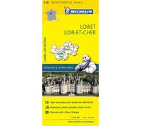 Carte départementale n° 318 - Loiret & Loir-et-Cher | Michelin