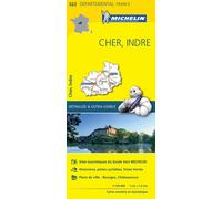 Carte départementale n° 323 - Cher & Indre | Michelin