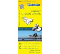 Carte départementale n° 324 - Charente & Charente-Maritime | Michelin
