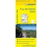 Carte départementale n° 326 - Allier & Puy-de-Dôme | Michelin