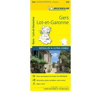 Carte départementale n° 336 - Gers & Lot-et-Garonne | Michelin