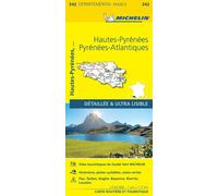 Carte départementale n° 342 - Hautes-Pyrénées & Pyrénées-Atlantiques | Michelin