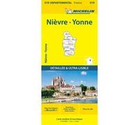Carte Départementale Nièvre, Yonne Collectif Michelin (Auteur)