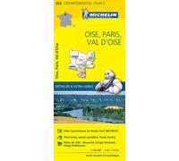 Carte Départementale Oise, Paris, Val d'Oise Échelle 1/150 000 - Collectif Michelin - Michelin Travel Partner - broché - Atlas / carte