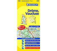 Carte DEPARTEMENTS Drome, Vaucluse