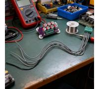 Carte d'équilibrage de batterie active 4S/6S/17S pour cellules Li-ion, LiFePO4 et Titanate au lithium - Transfert d'énergie à courant élevé 6 A, précision de 0,01 V, faible P (17S)