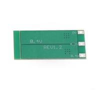 Carte d'équilibre de batterie au lithium 2S/3S/4S PCB pour cellules Li-ion - Courant d'équilibrage 100 mA, compatible avec les batteries à charge complète 3,7 V nominal/4,2 V (, 26650, (2S)