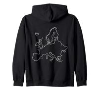 Carte des Amoureux de l'europe, Voyage Sweat à Capuche