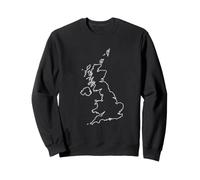 Carte des Amoureux du Royaume-Uni, Voyage Sweatshirt