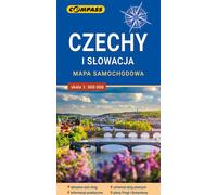 Carte des autoroutes de la République tchèque et de la Slovaquie