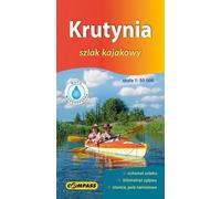 Carte des canoës - Krutynia 1:50 000 Version polonaise