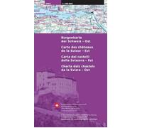 Carte des chateaux est - Collectif - Office Federal De Topographie Suisse - broché - Atlas / carte