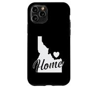 Carte des Contours de la Maison de l'Idaho, États-Unis, Amérique Coque pour iPhone 11 Pro