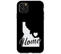 Carte des Contours de la Maison de l'Idaho, États-Unis, Amérique Coque pour iPhone 11 Pro Max