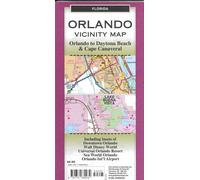 Carte des environs d'Orlando | GM Johnson