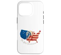 Carte des États-Unis avec Le Chef amérindien Coque pour iPhone 16 Pro