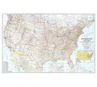 Carte des États-Unis d'Amérique de 1940