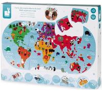 Carte des Exporateurs de Bain - Jouet de Bain Premier Âge - Manipulation et Dextérité - Dès 3 ans, J04719