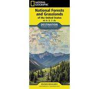 Carte des forêts et prairies nationales des États-Unis | National Geographic