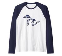 Carte des Grands Lacs du Michigan Vintage Pride Manche Raglan