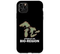 Carte des Lacs de la Bio-Région Coque pour iPhone 11 Pro Max