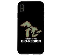 Carte des Lacs de la Bio-Région Coque pour iPhone XS Max