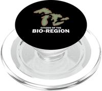 Carte des Lacs de la Bio-Région PopSockets PopGrip pour MagSafe