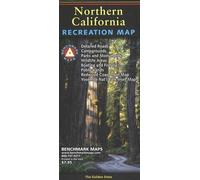 Carte des loisirs de la Californie du Nord | Benchmark Maps
