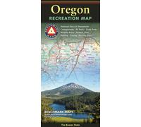 Carte des loisirs de l'Oregon | Benchmark Maps