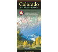 Carte des loisirs du Colorado | Benchmark Maps