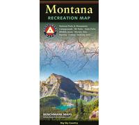 Benchmark Maps – Carte – Montana Recreation Map: Big Sky Country – pliée – Anglais