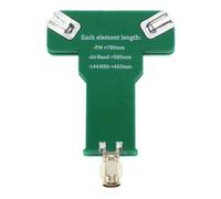 Carte des nuages du satellite d'aviation FM 77M-415 MHz, V positif, mouton
