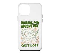 Carte des Parcs nationaux des États-Unis - pour randonnée, Camping, Aventure Coque pour iPhone 12 Mini