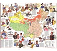 Carte des peuples de Chine de 1980