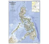 Carte des Philippines 1986