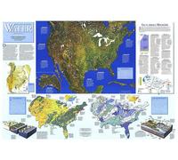 Carte des ressources précieuses en eau de 1993