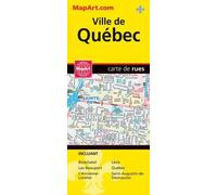 Carte des rues de la ville de Québec | MapArt