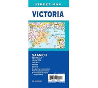 Carte des rues - Victoria, Colombie-Britannique | GM Johnson