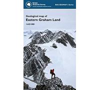 Carte des terres de l'est de Graham | British Antarctic Survey