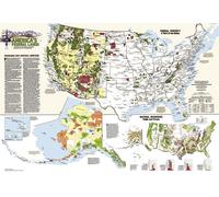 Carte des terres fédérales des États-Unis de 1982