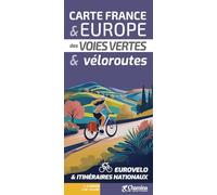 CARTE DES VELOROUTES DE FRANCE ET D'EUROPE