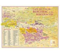 Carte des vins de bergerac et du bergeracois - - Benoît France - Benoit France - Atlas / carte