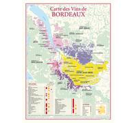 Carte des vins de bordeaux - - Benoît France - Benoit France - Atlas / carte