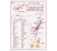 Carte des vins de Bourgogne