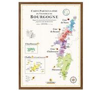 Carte des Vins de Bourgogne (50 x 70 cm)